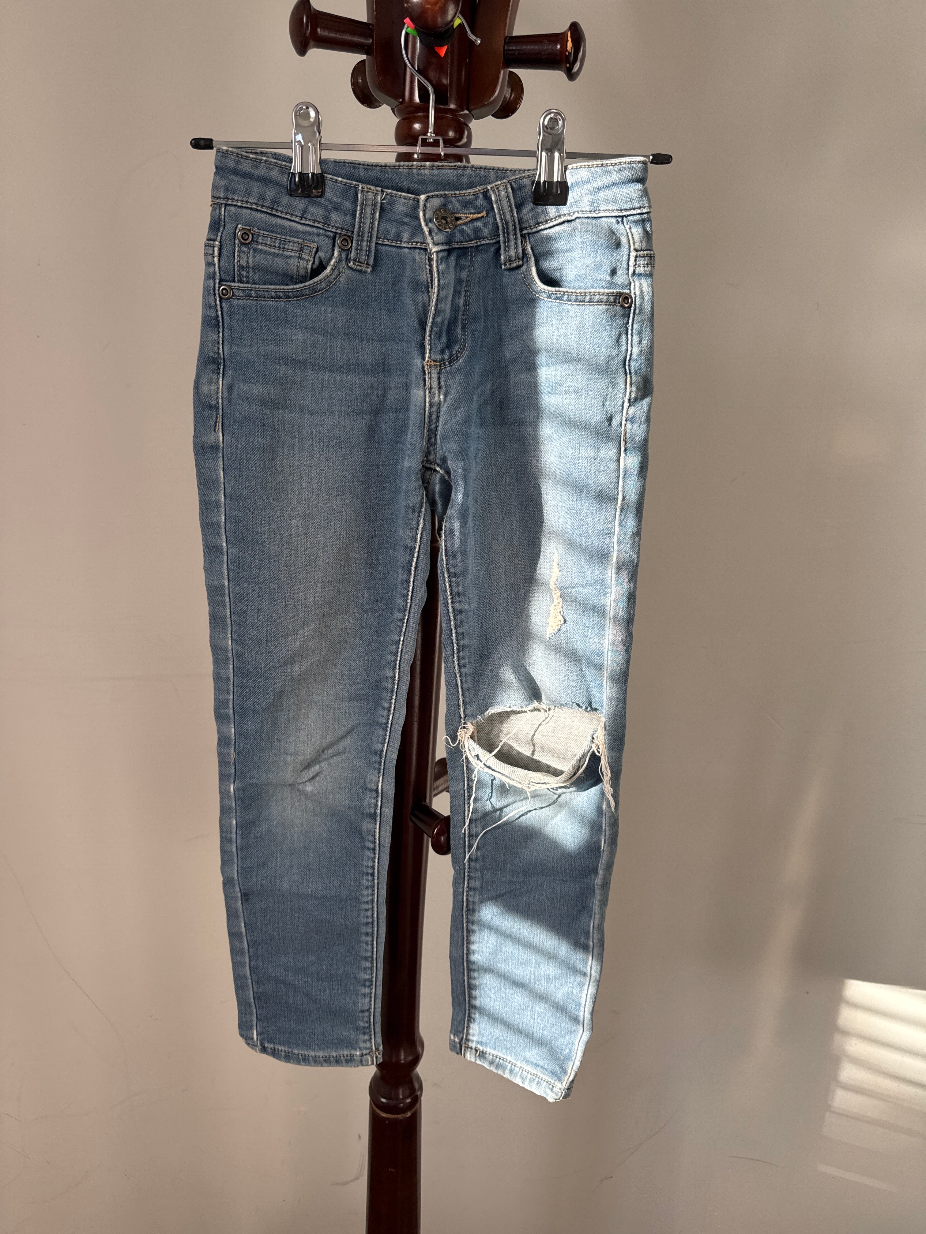Seed Heritage Girls Ripped Denim Skinny Jeans