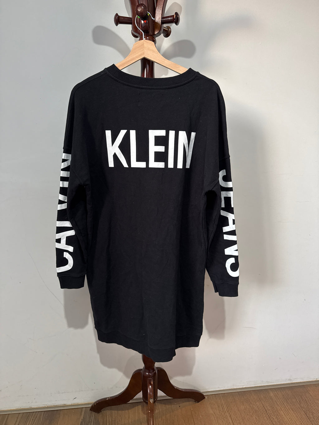 Calvin Klein Kids Black Long Sleeve Graphic Logo T-Shirt