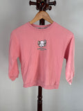 Home Baby Kids Pink Graphic Crewneck Sweatshirt