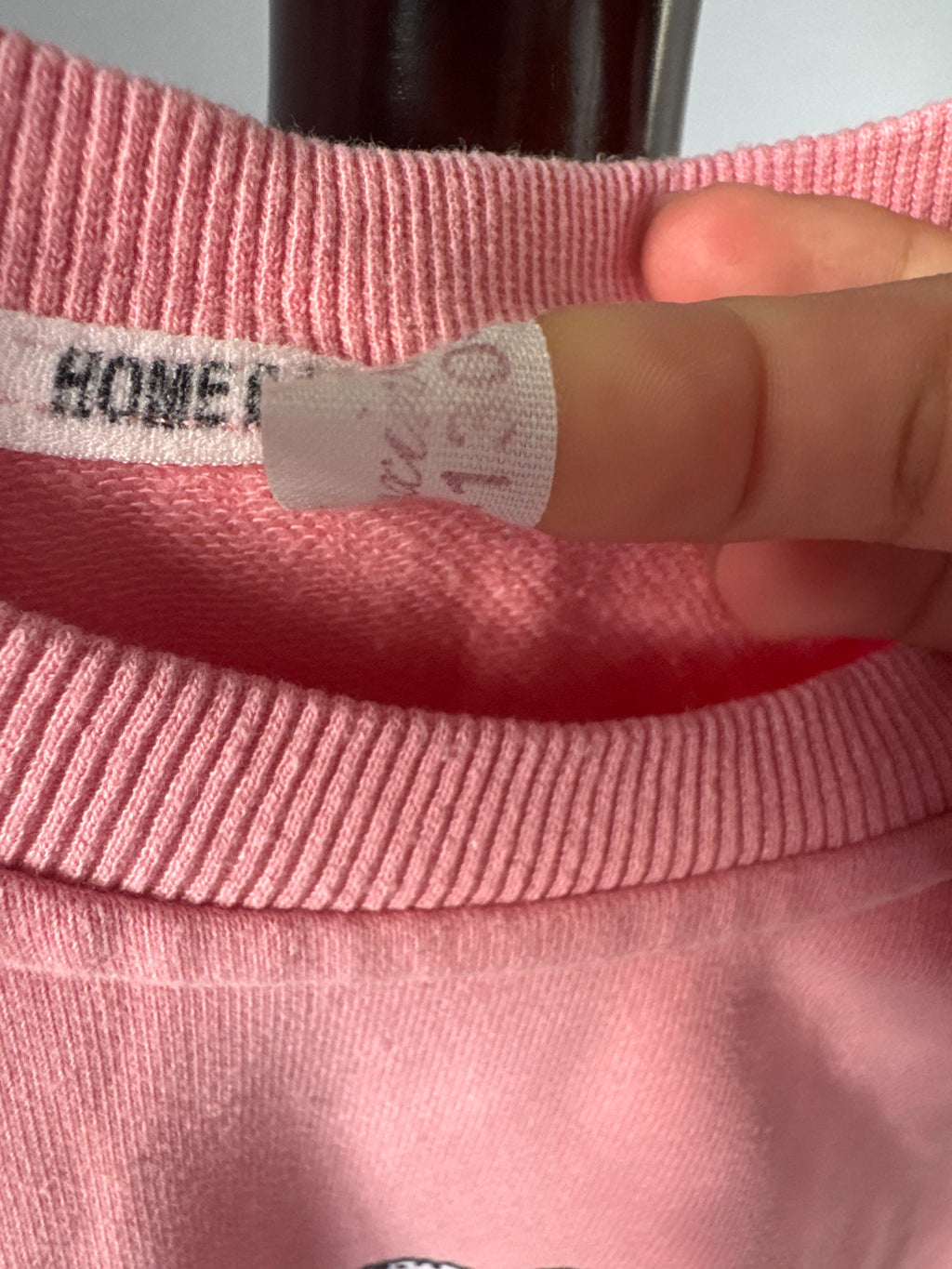 Honey Kids Size 120 (6-7Y) Bright Pink Long Sleeve Top