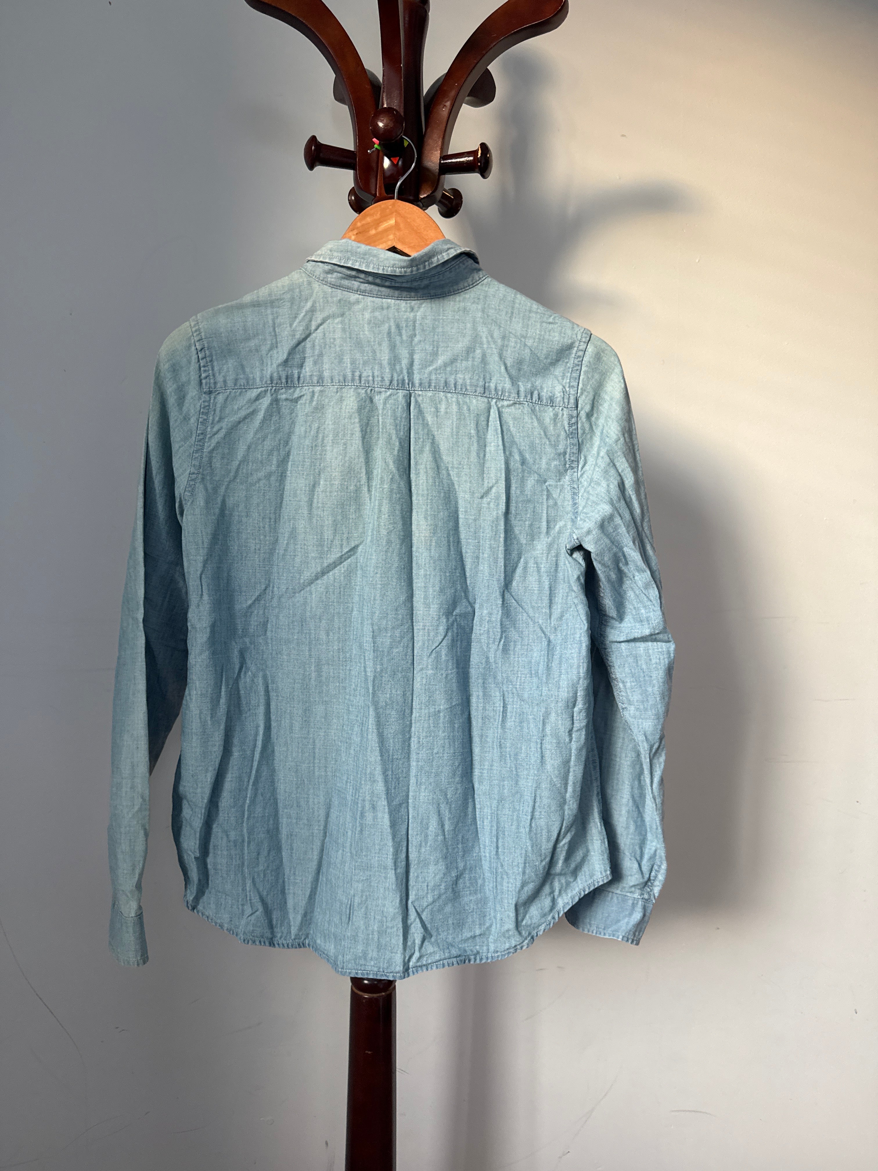 Levi's Classic Fit Light Blue Denim Long Sleeve Shirt