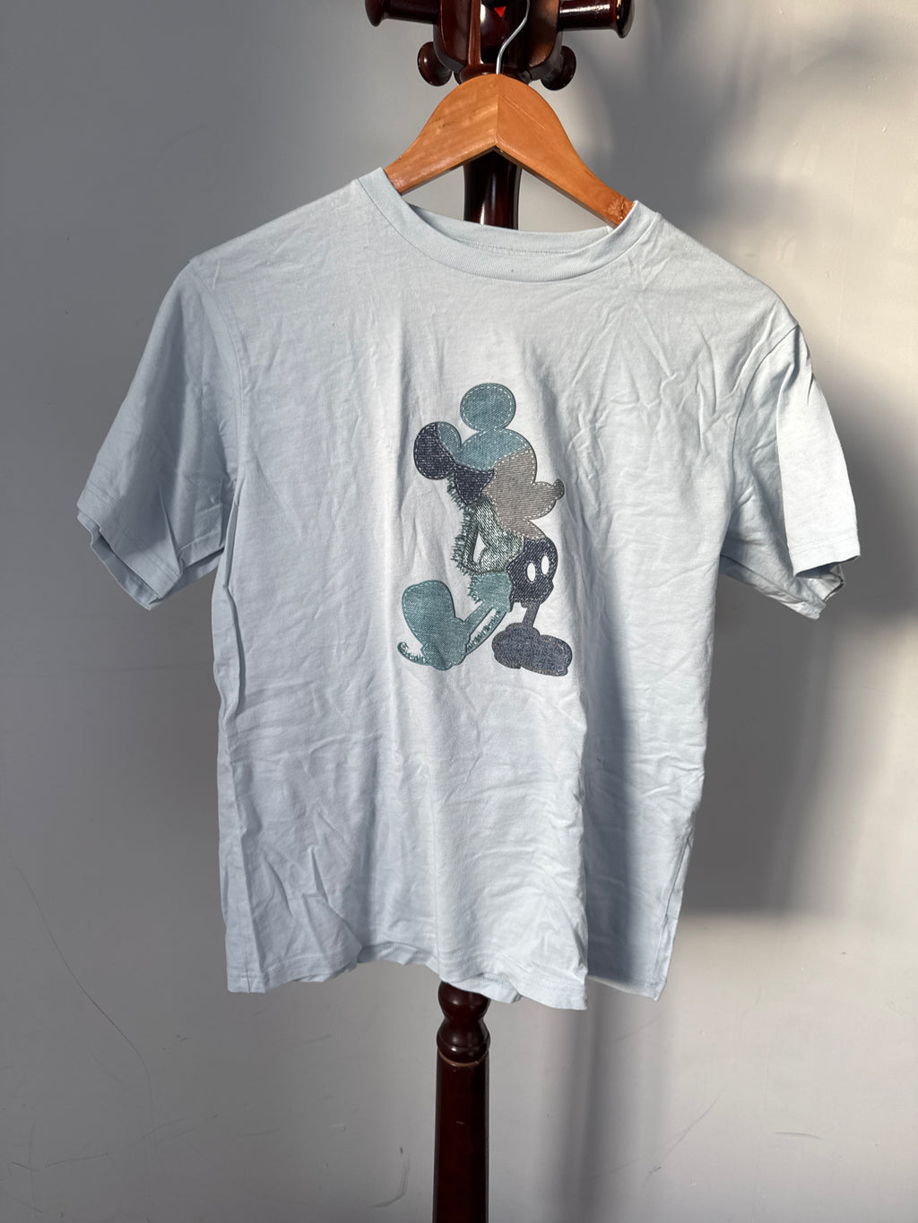 Uniqlo UT x Disney Kids Size 160 Grey Graphic T-Shirt