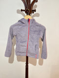 .Decathlon Kids Gray Plush Fleece Jacket
