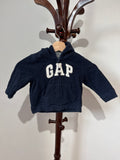 .babyGap Gray Zip-Up Fleece Hoodie Jacket