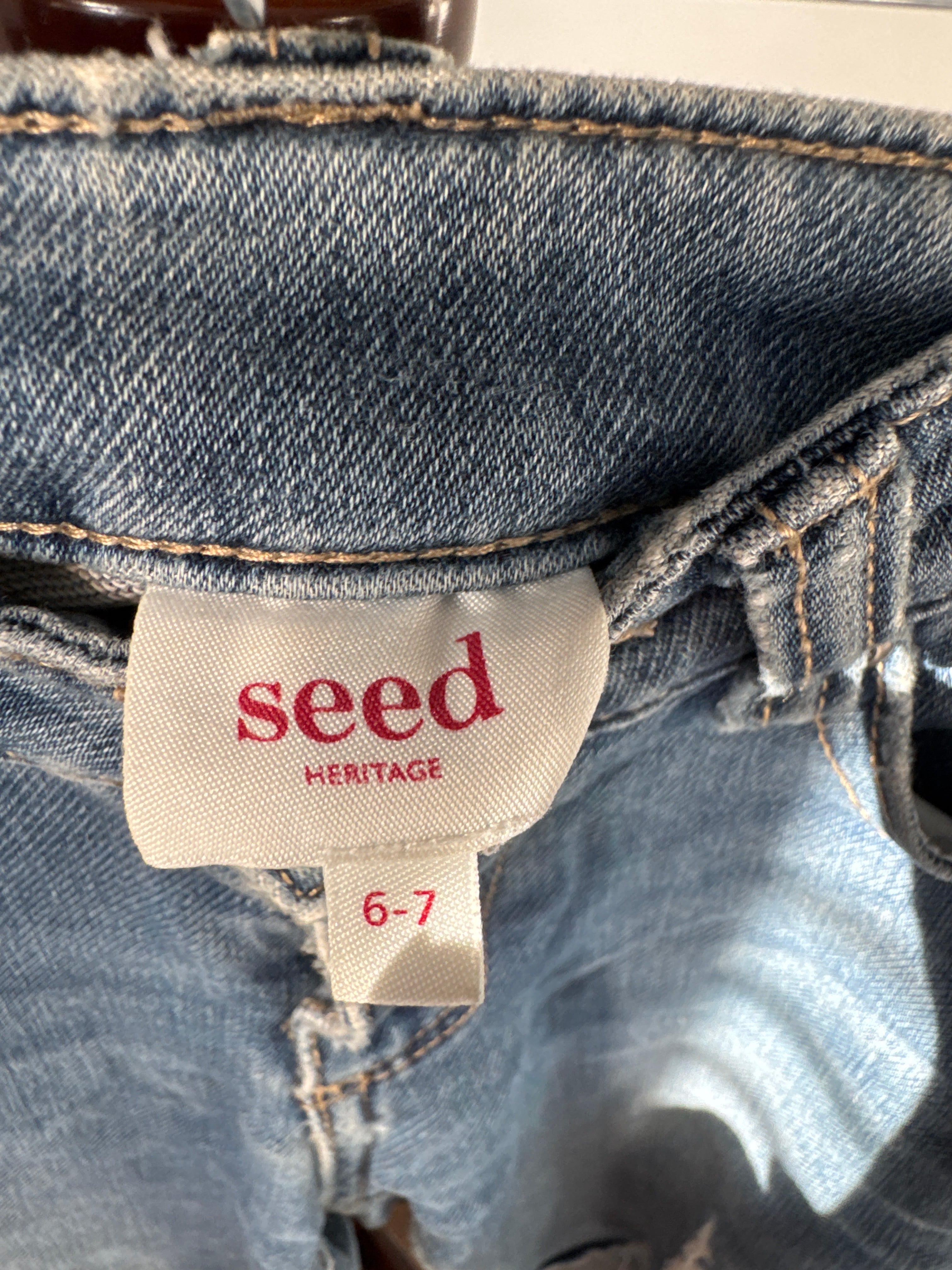 Seed Heritage Girls Ripped Denim Skinny Jeans