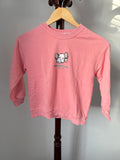 Honey Kids Size 120 (6-7Y) Bright Pink Long Sleeve Top