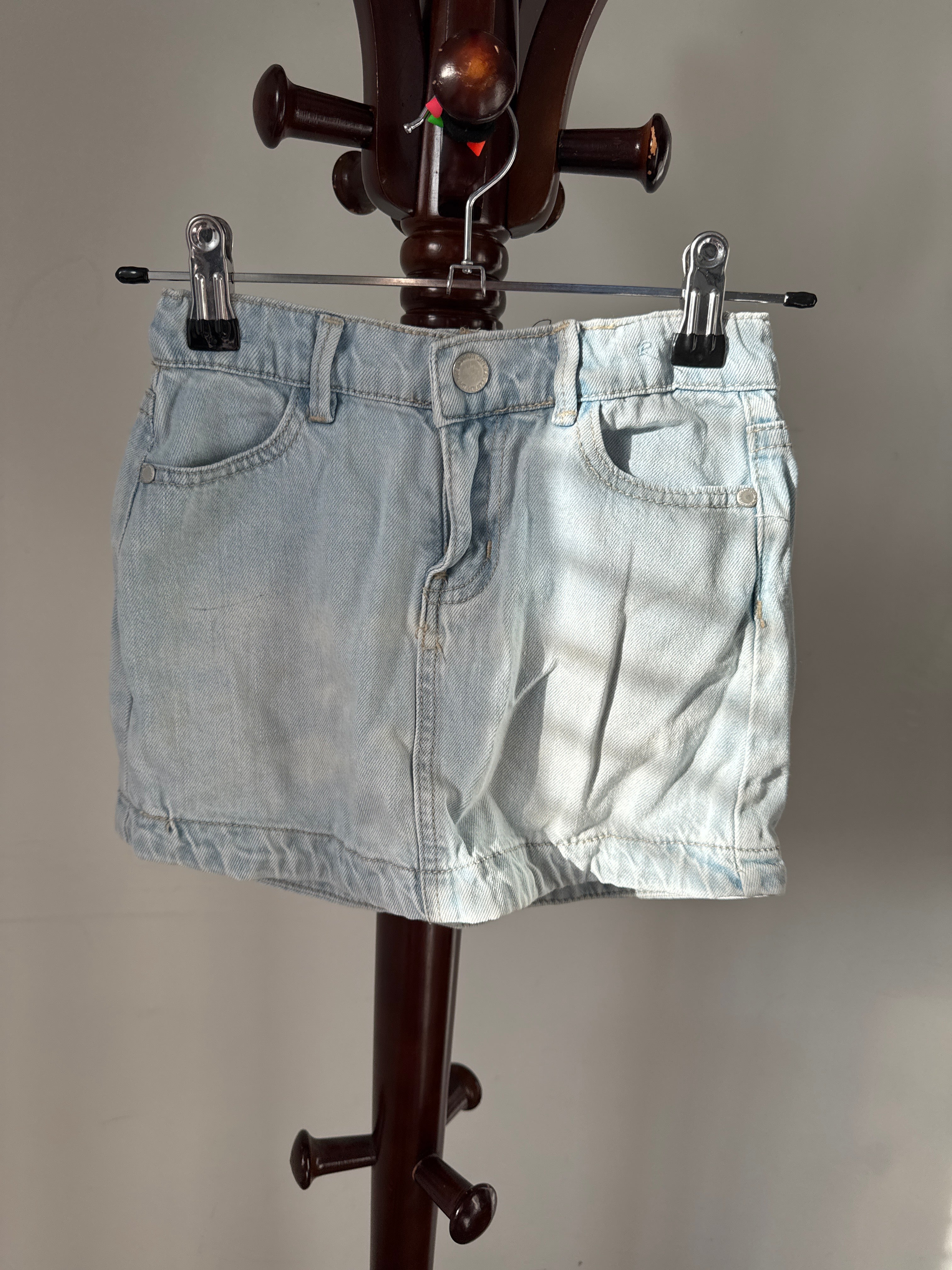 Cotton on Girls Light Wash Denim Shorts