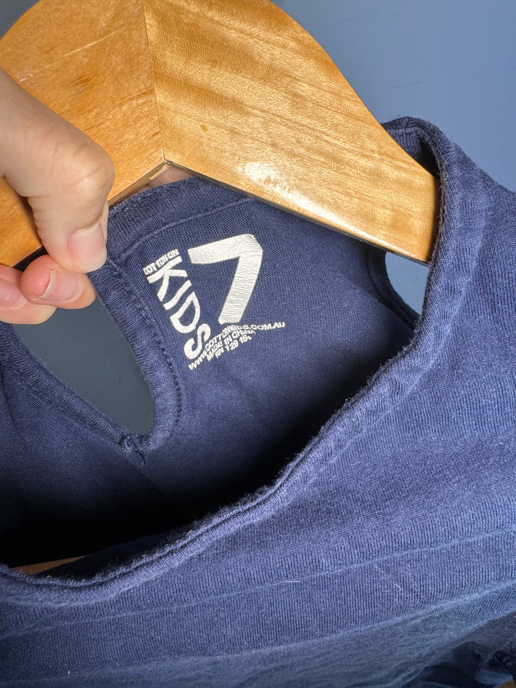 Cotton on navy dress ￼