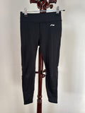 Li-Ning Kids Black Athletic Track Pants Trousers