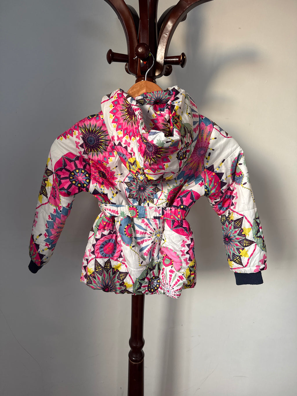 Kids Multi-Color Patterned Puffer jacket