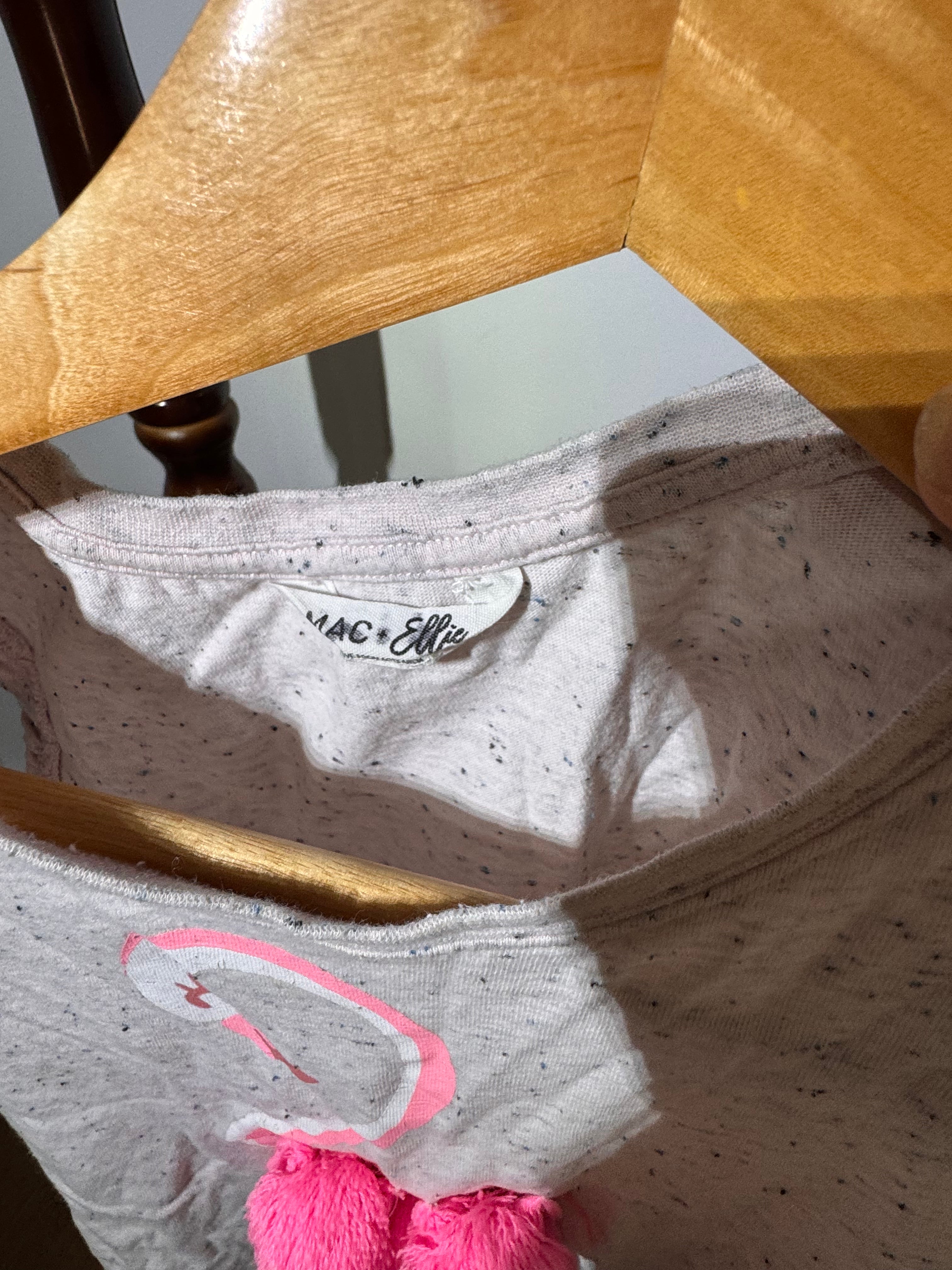 Mac + Ellie flamingo shirt