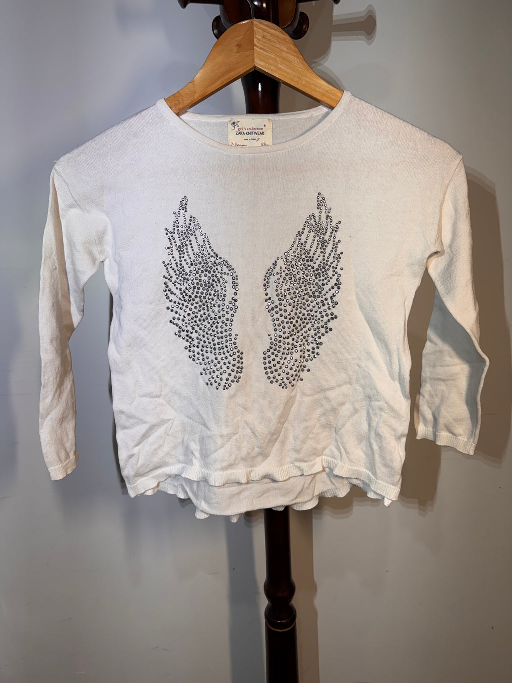 Zara angel wings sweater ￼￼