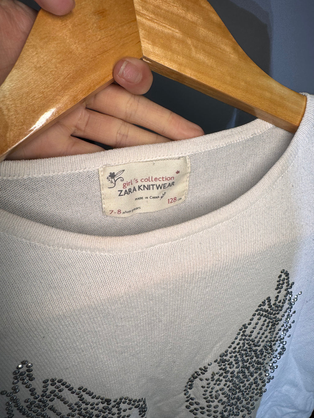Zara angel wings sweater ￼￼