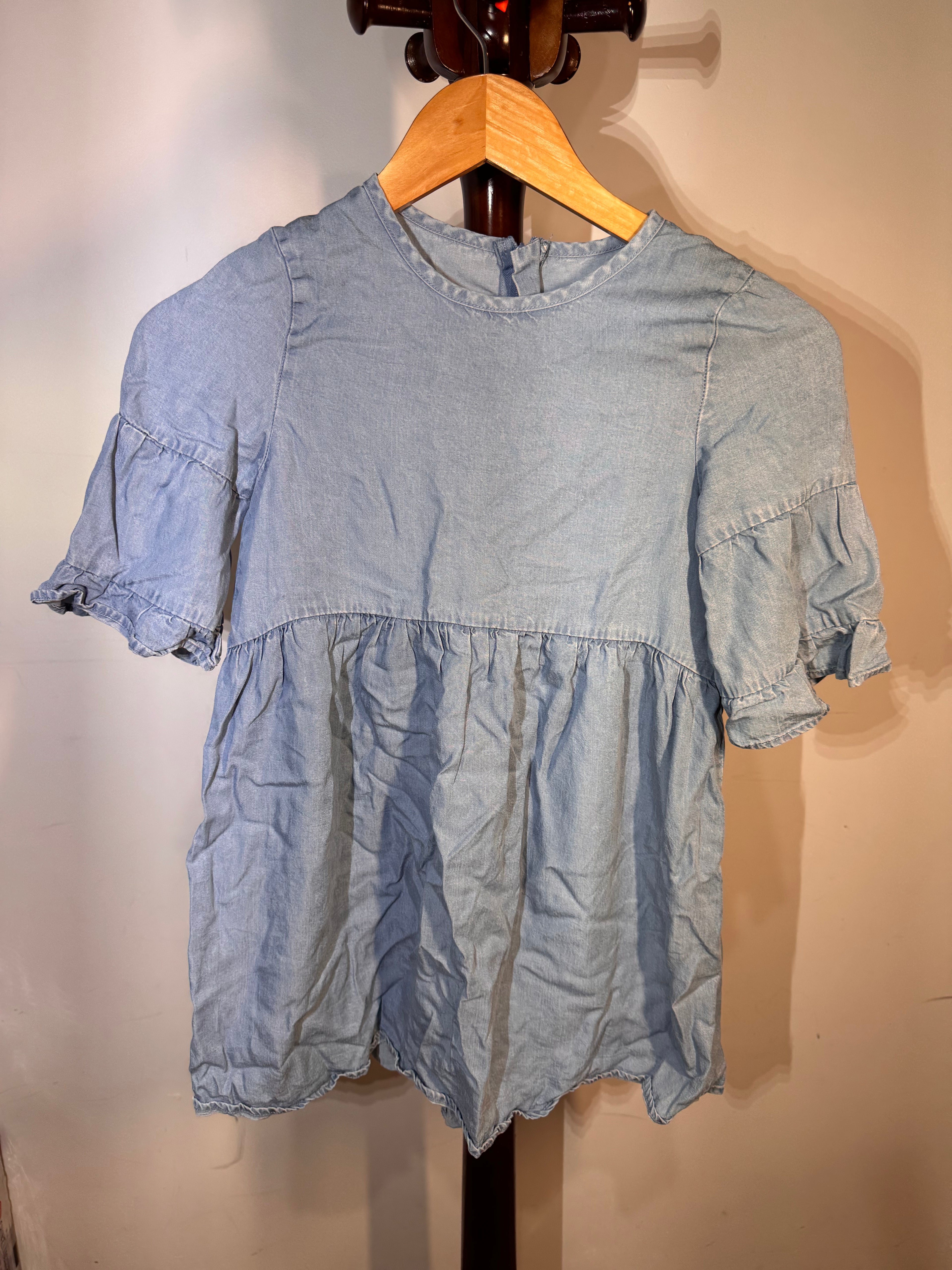 Seed denim coloured dress