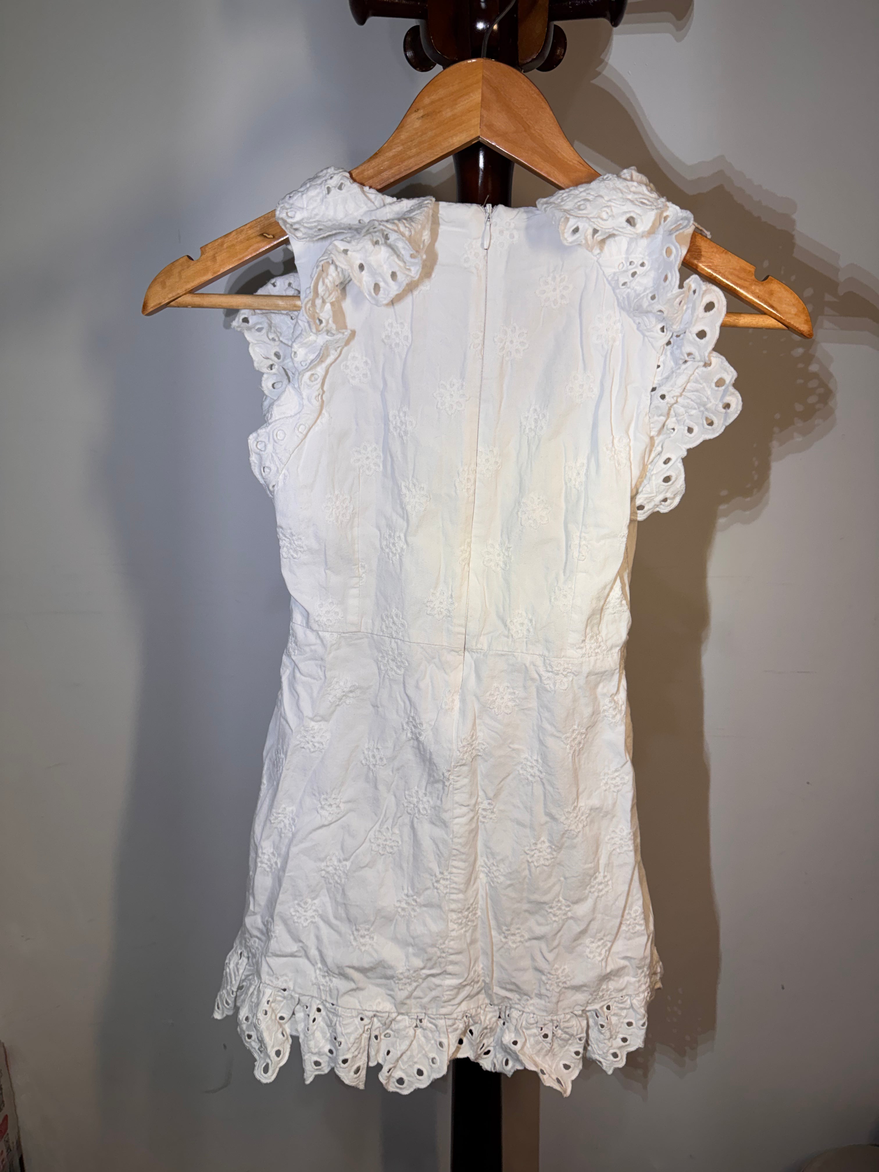 Seed teen white floral dress