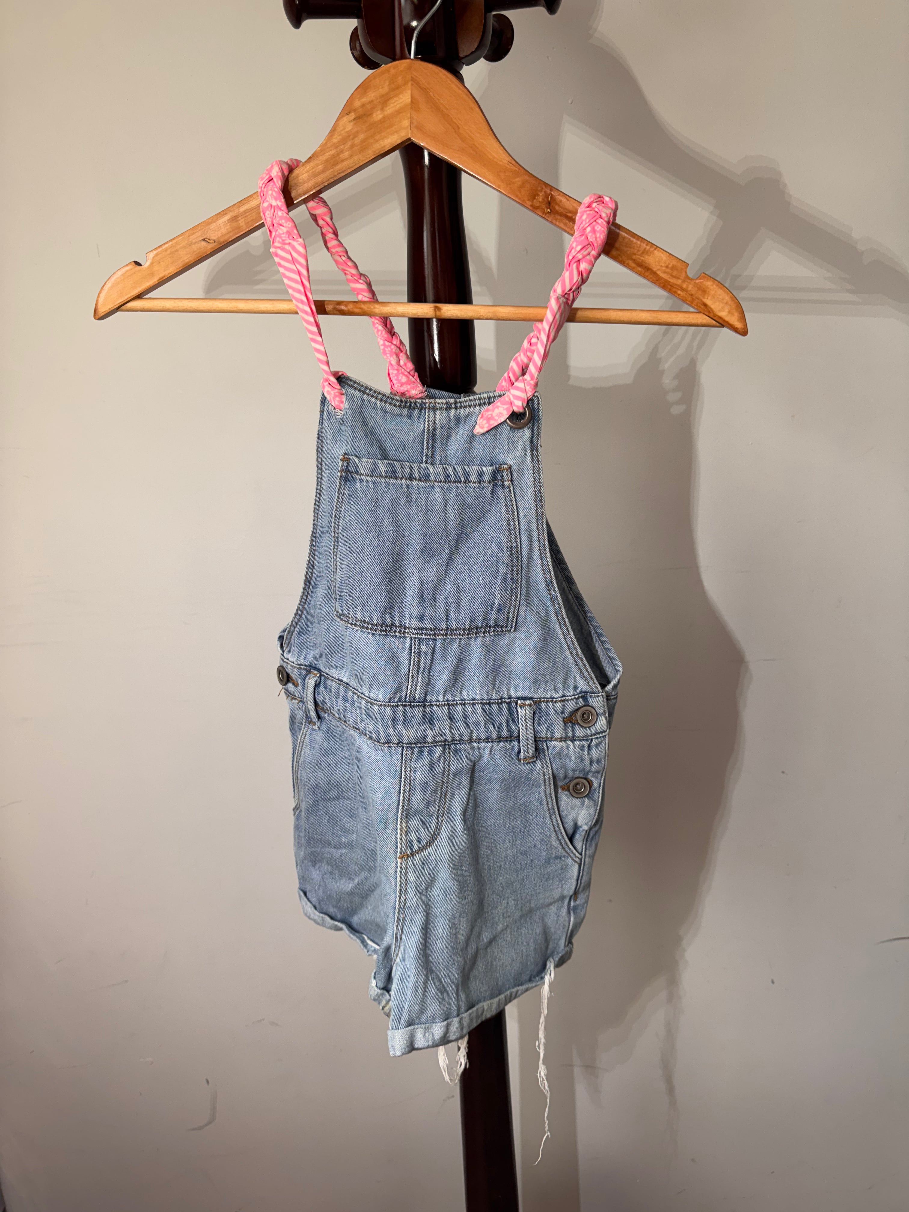 Mac + Ellie denim overalls