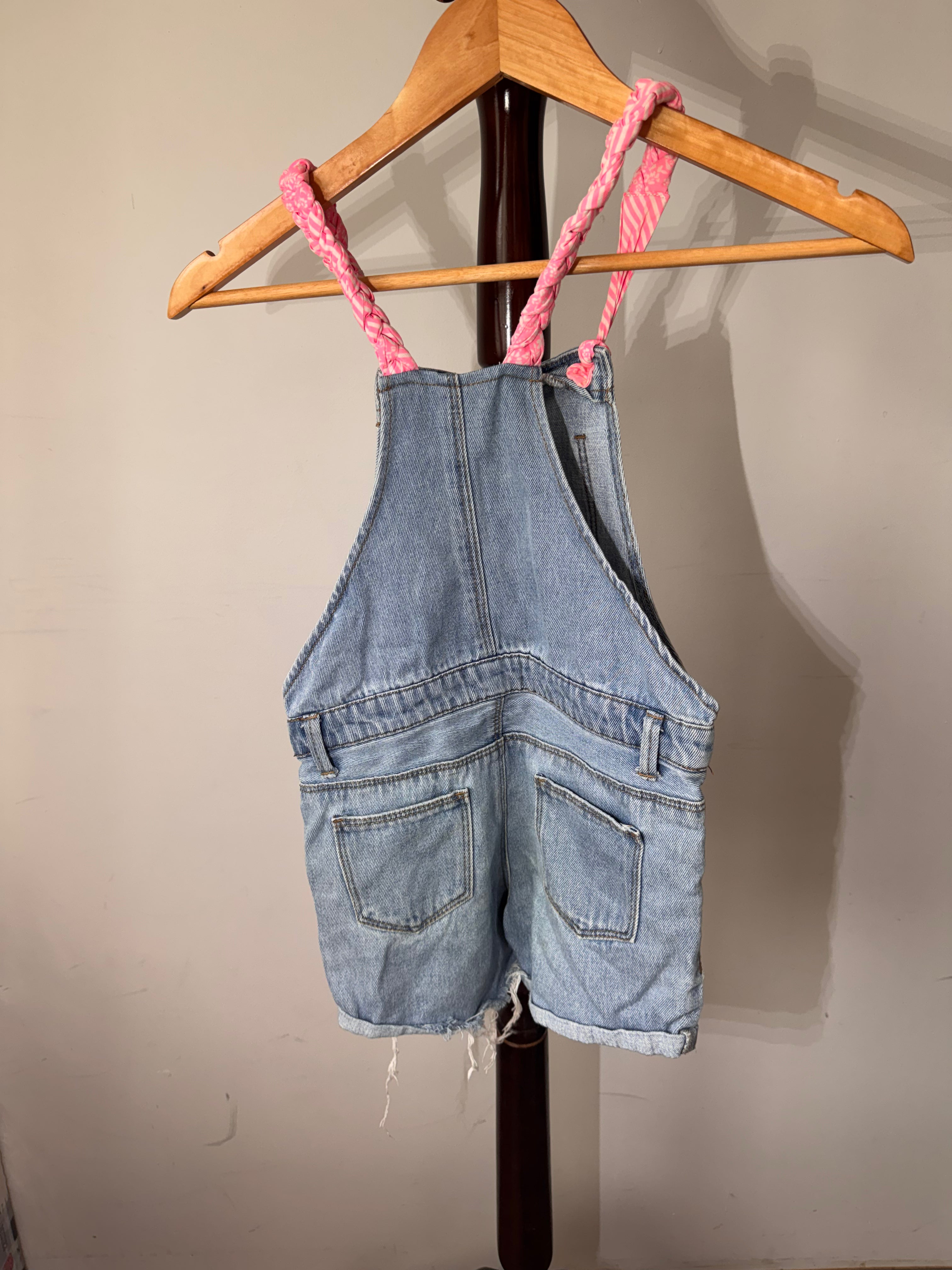 Mac + Ellie denim overalls