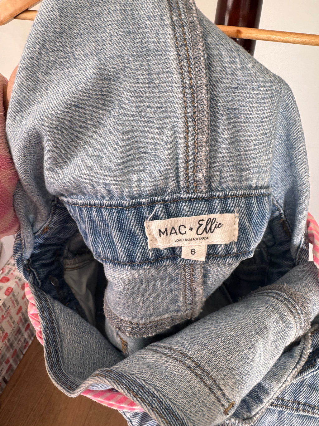 Mac + Ellie denim overalls
