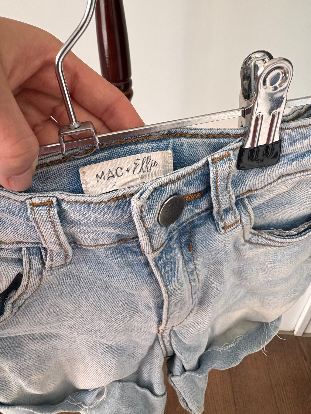 Mac + Ellie denim shorts