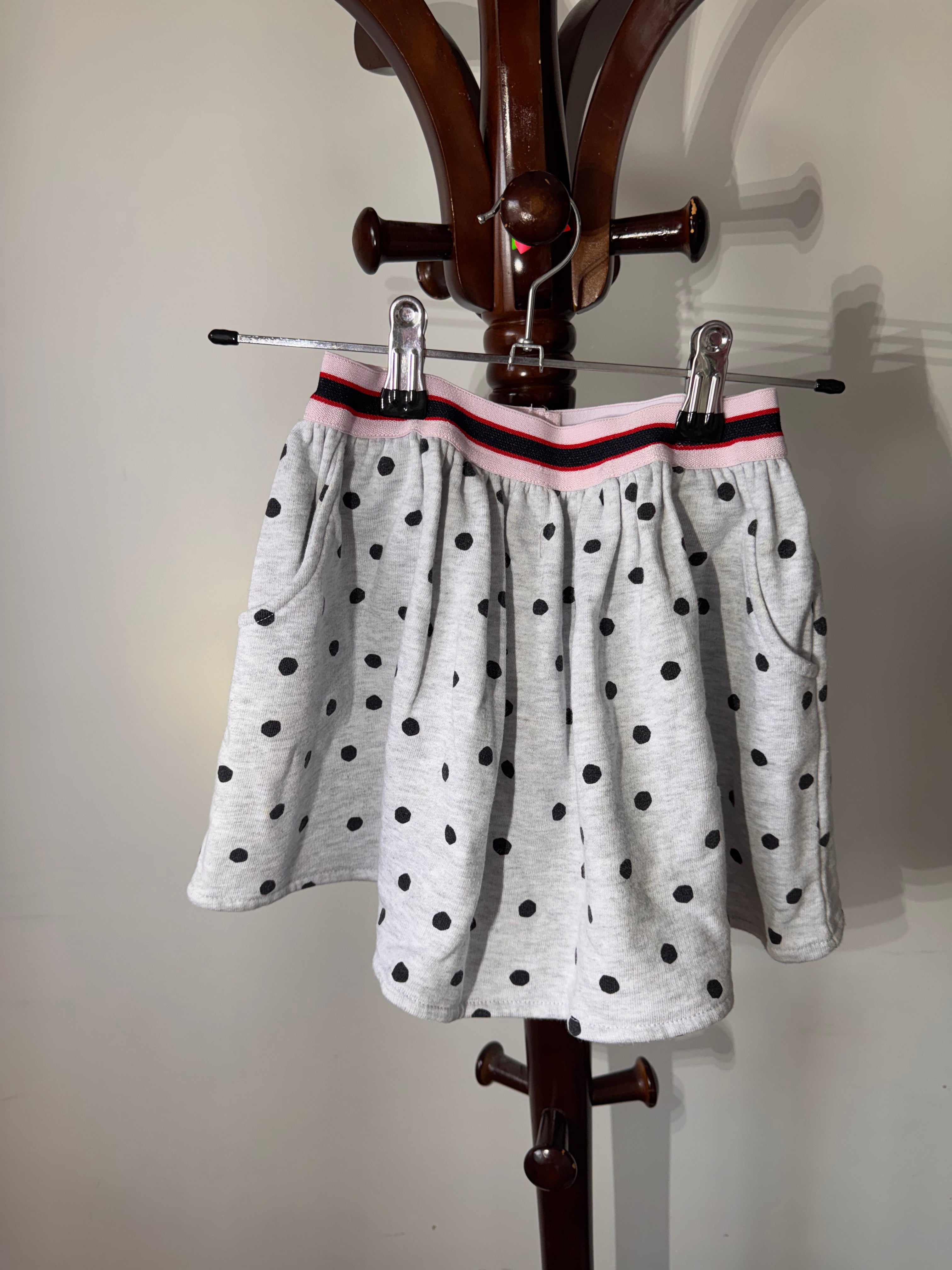 Cotton on polkadot skirt ￼