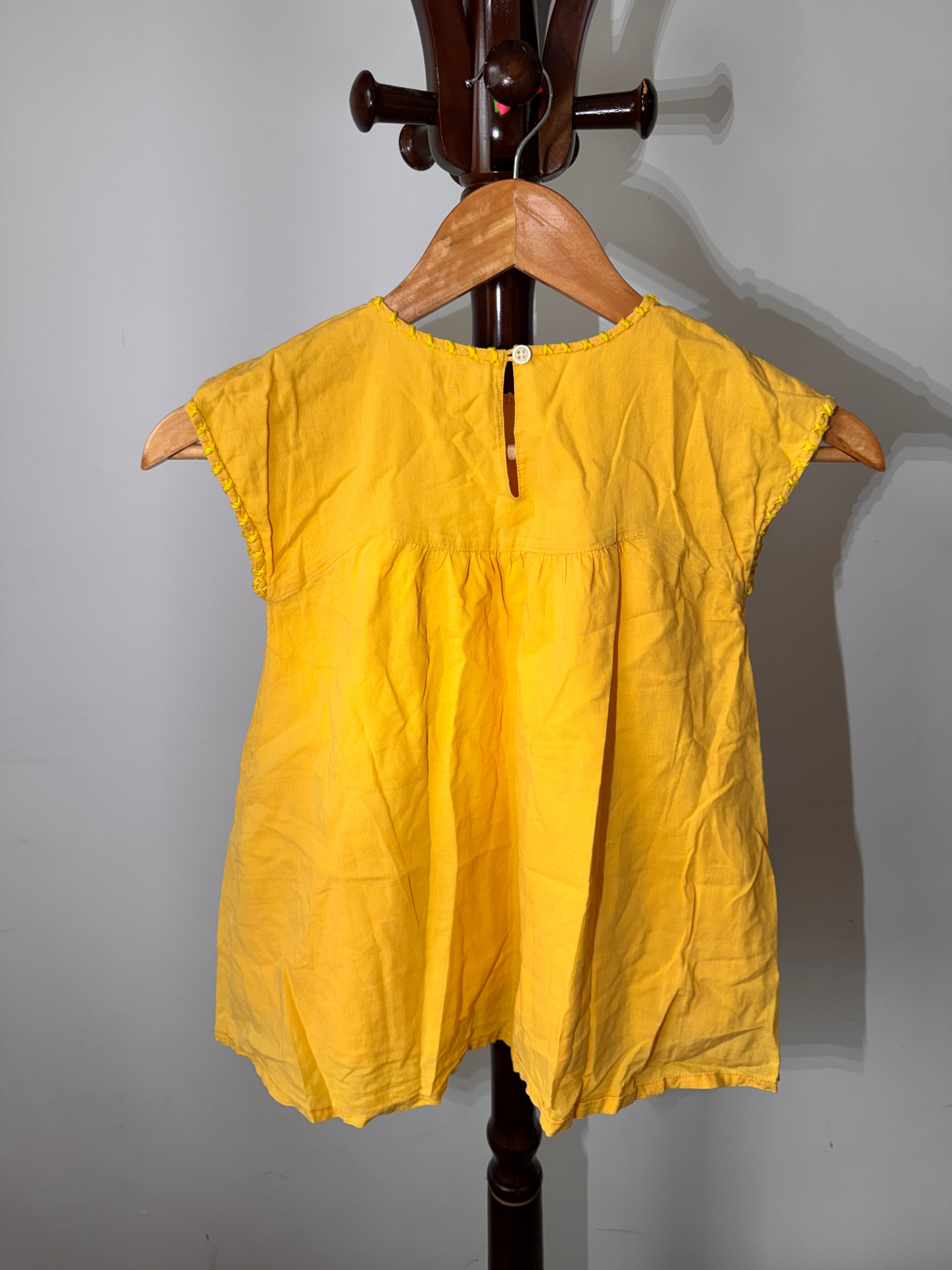 Si tu veux orange dress