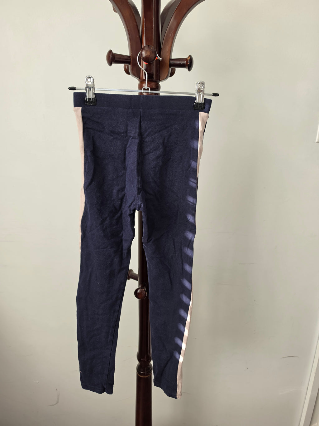 H&M Navy Side Stripe Leggings
