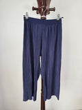 H&M blue flowy pants