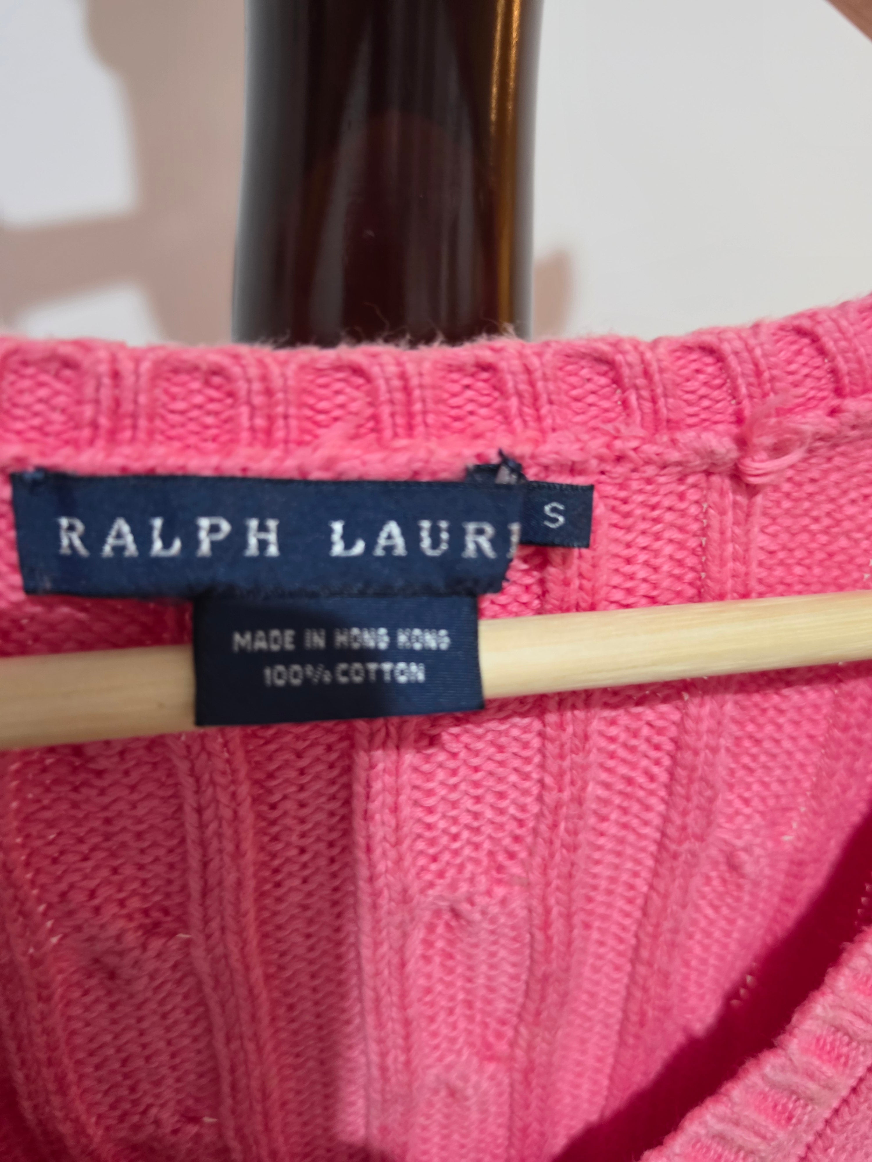 Ralph Lauren pink sweeter S t78
