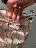 H&M Girls Floral Belt Shorts