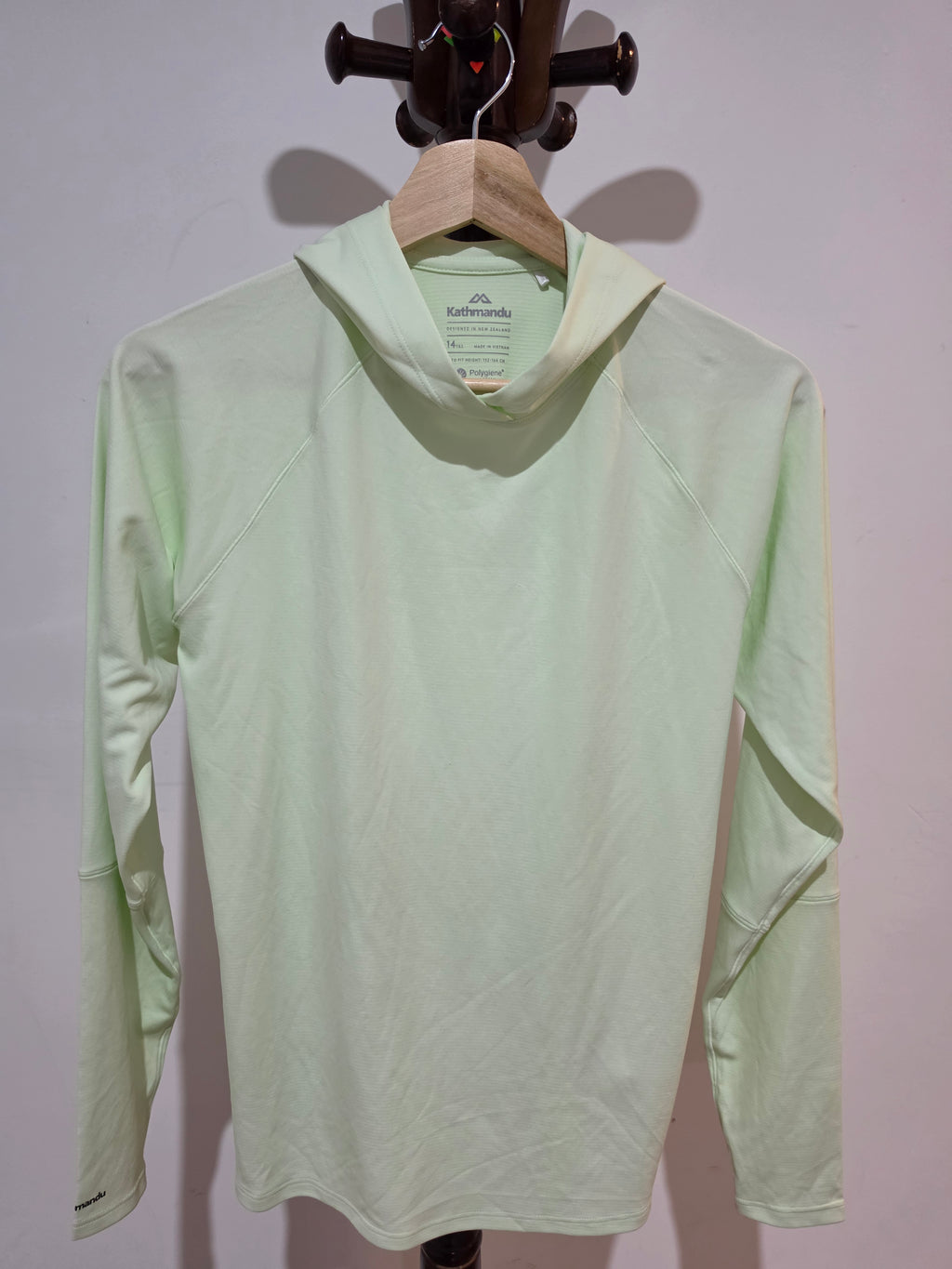 Kathmandu green top 14 year t80