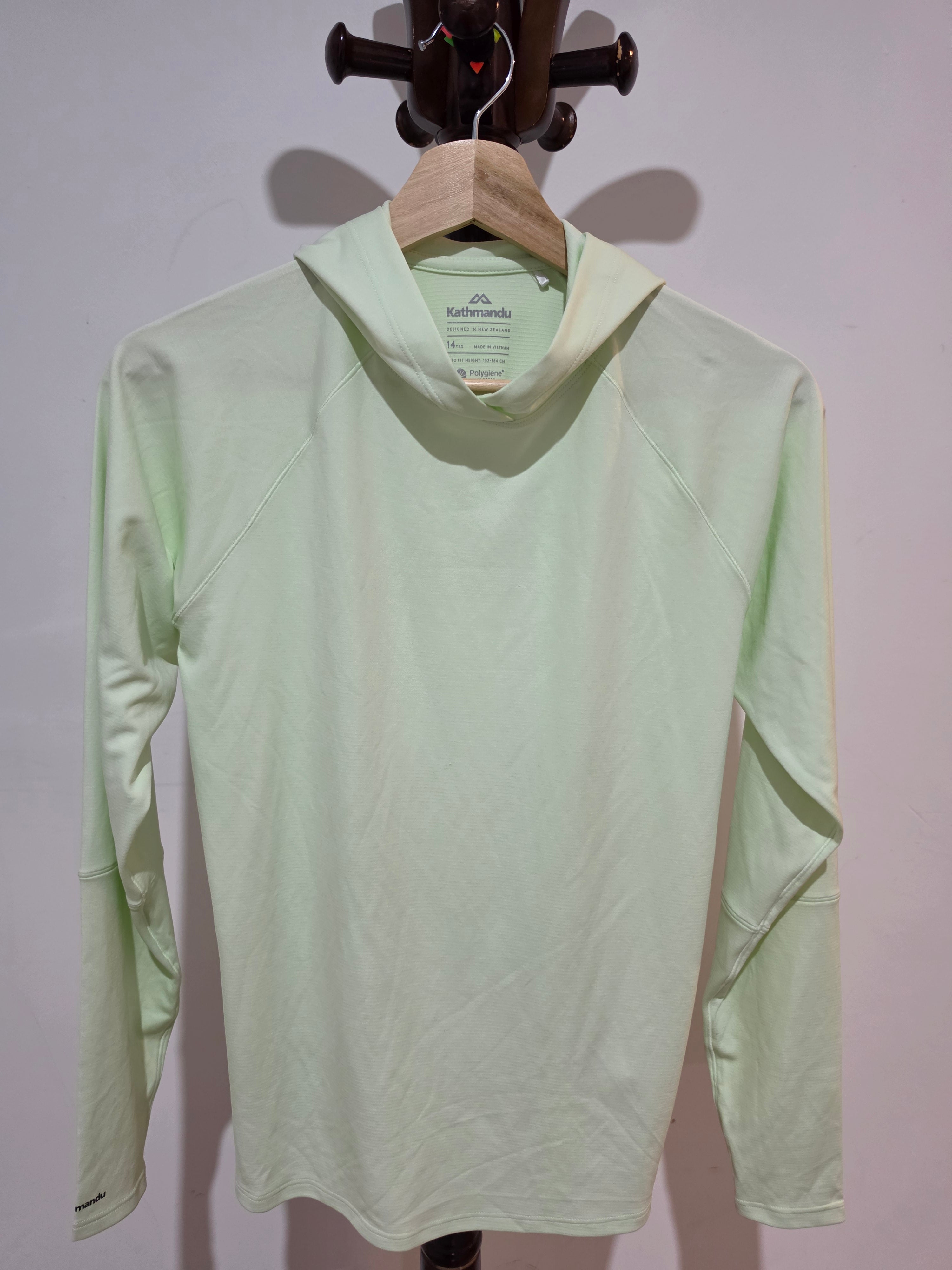 Kathmandu green top 14 year t80