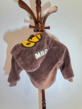 BAPE KIDS Sherpa zip jacket