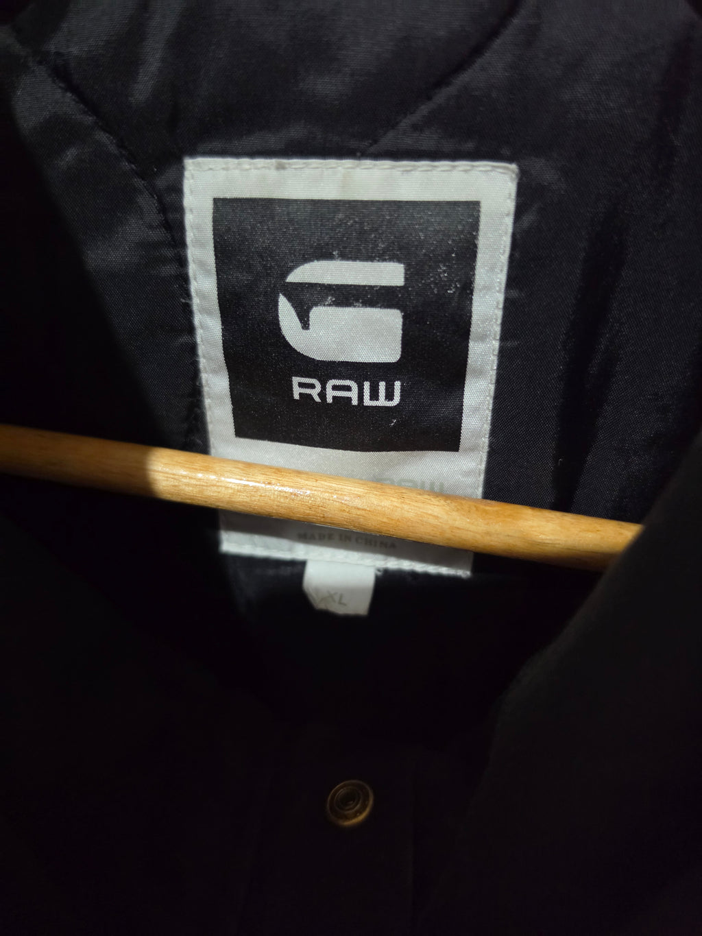 G-Star RAW Black Padded Winter Parka XL
