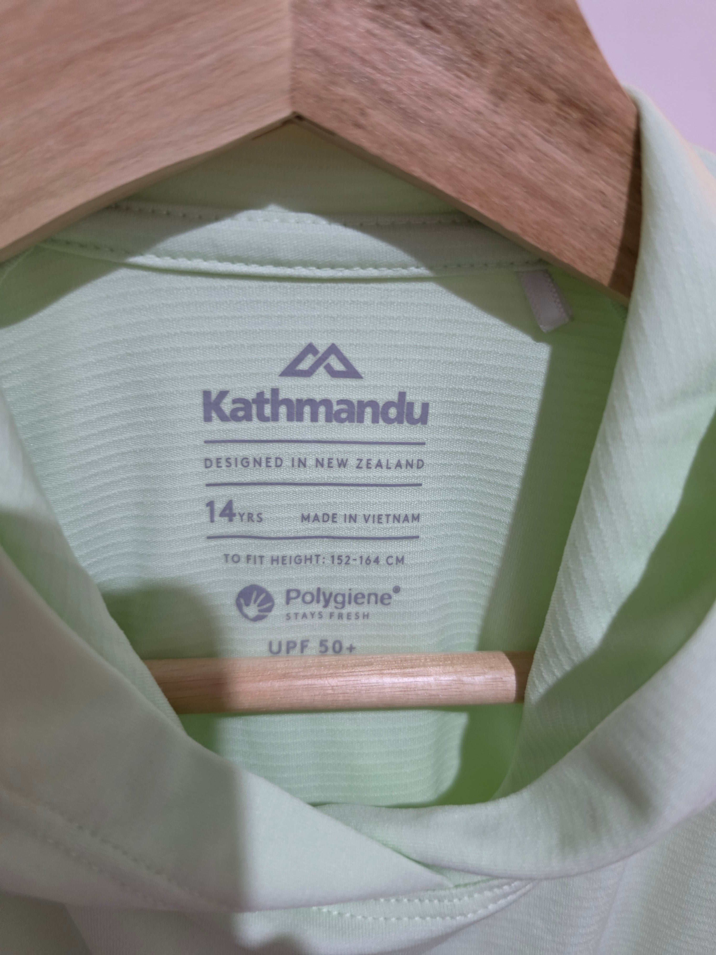 Kathmandu green top 14 year t80