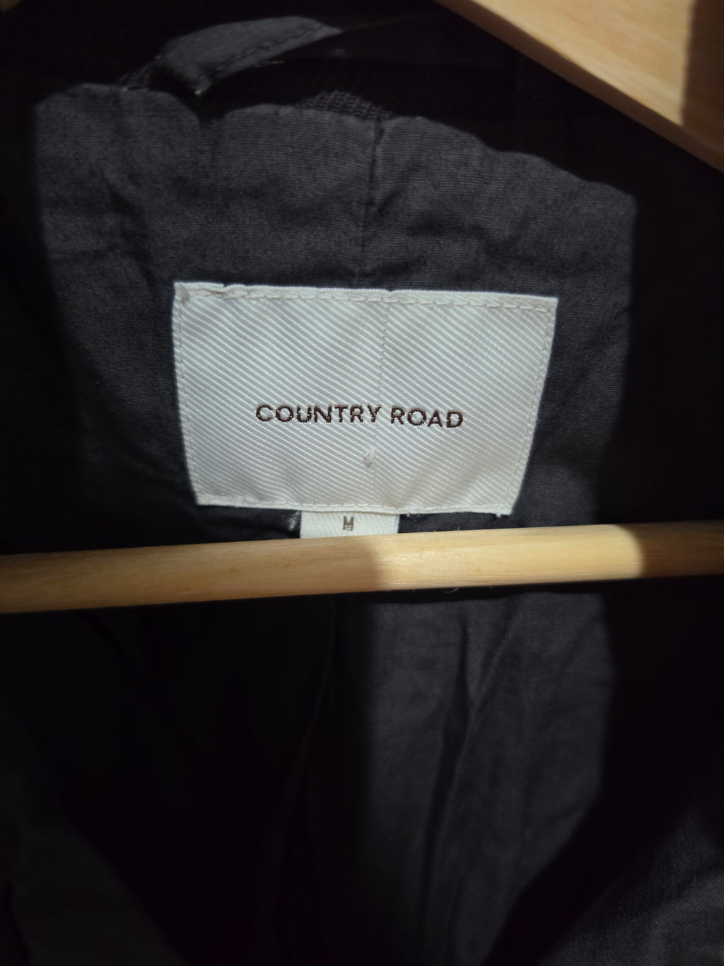 Country Road Men’s Black Utility Jacket – Size M