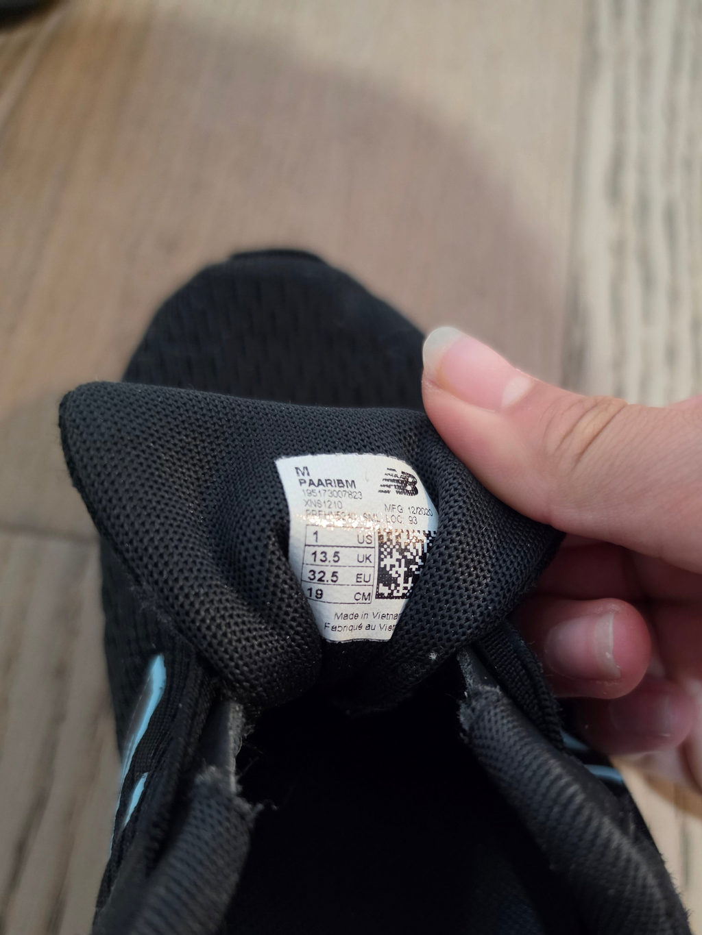 New Balance Kids’ Black Fresh Foam Running Shoes – EUR 32.5