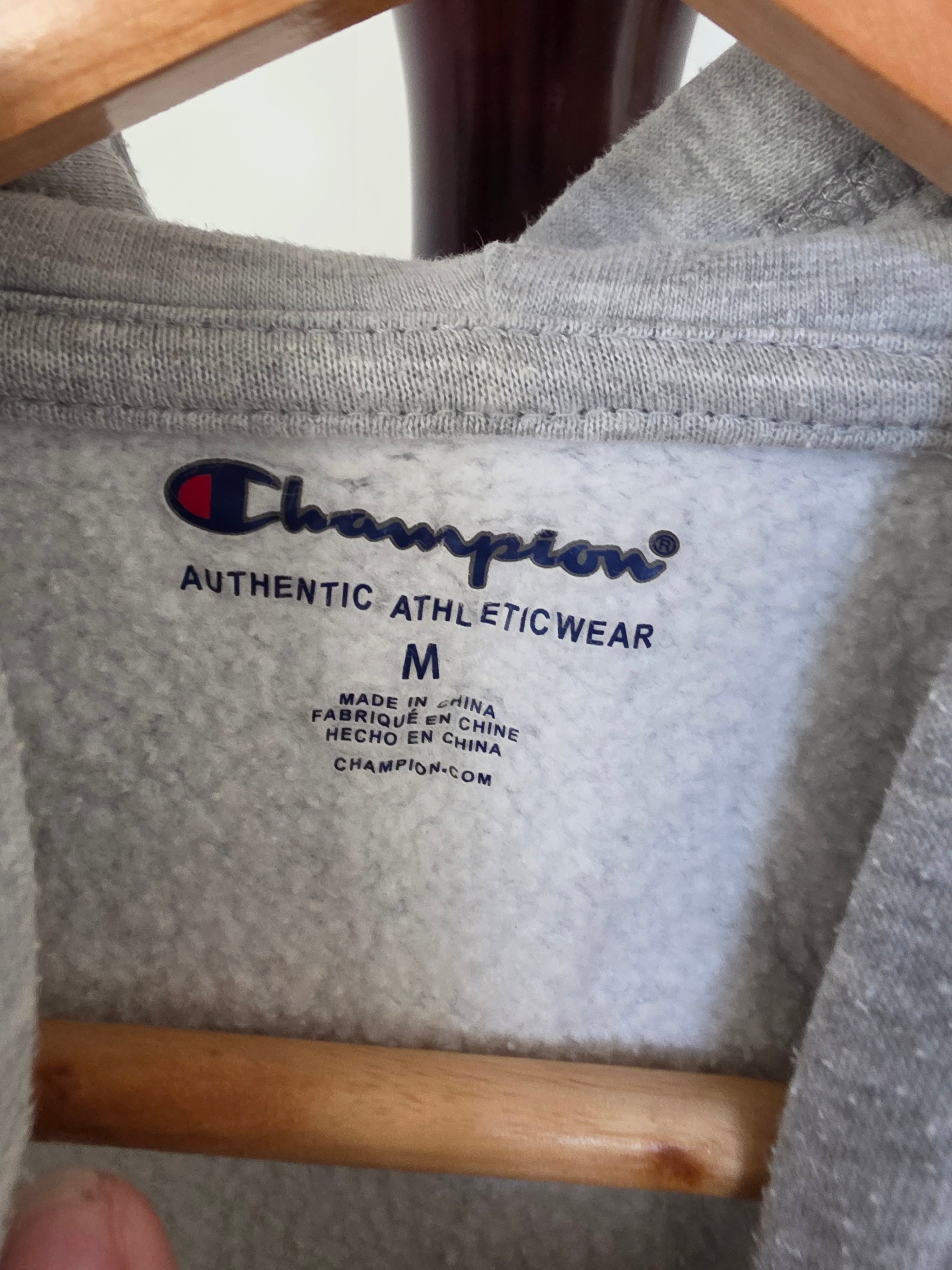 Champion gray and pink sweater