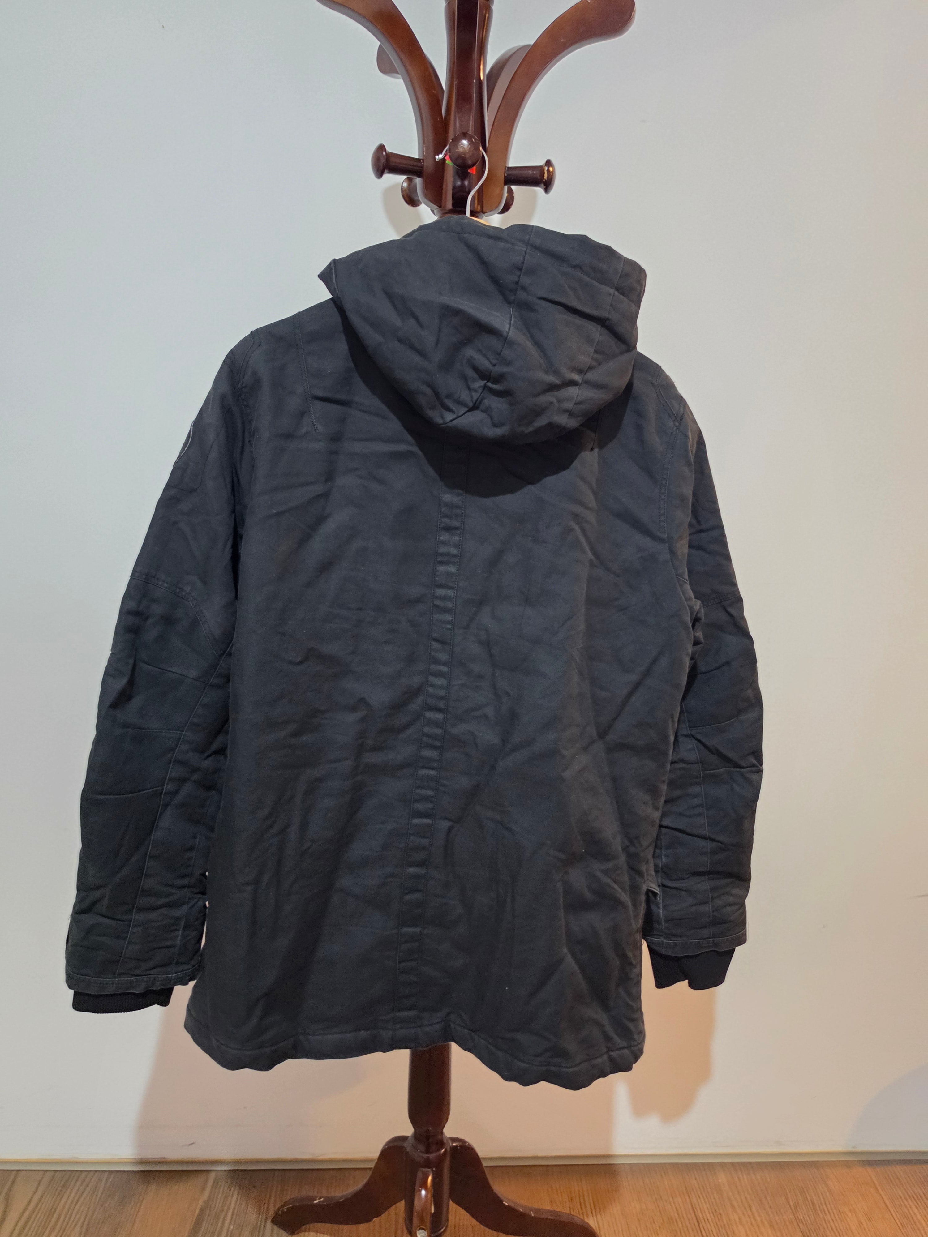 G-Star RAW Black Padded Winter Parka XL