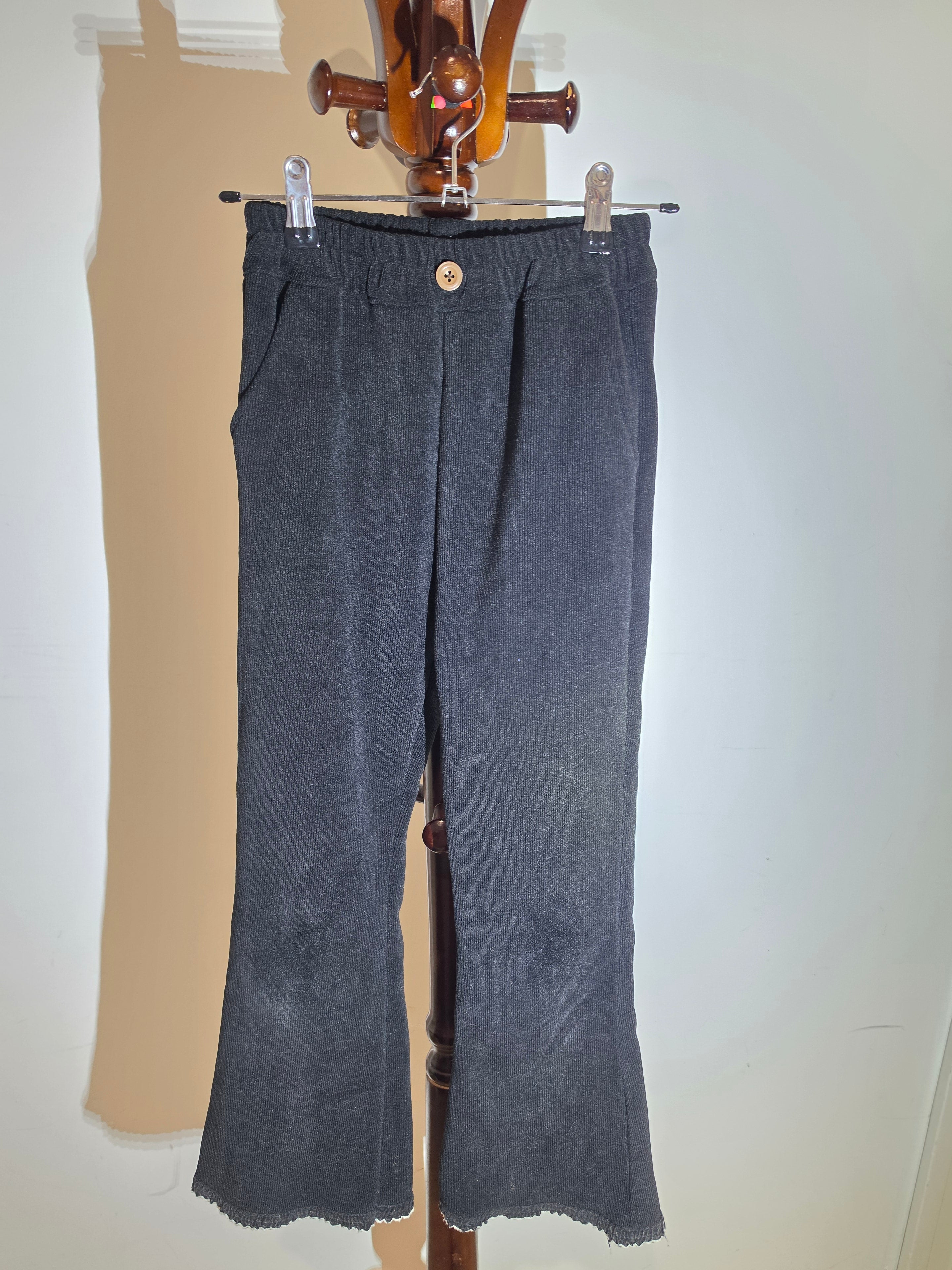 Kids Fleece-Lined Flared Pants