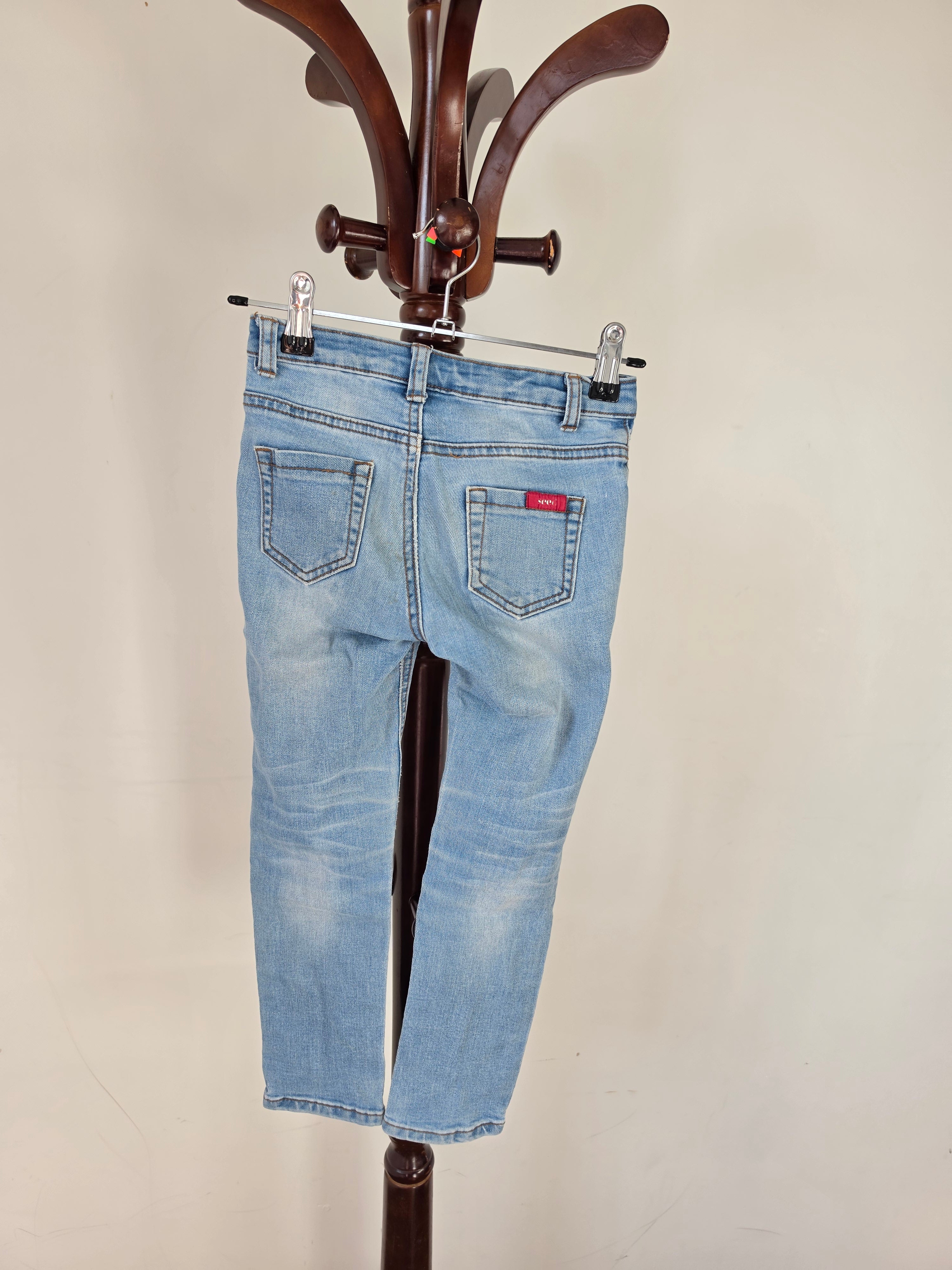 Seed Heritage Girls Light Wash Skinny Denim Jean