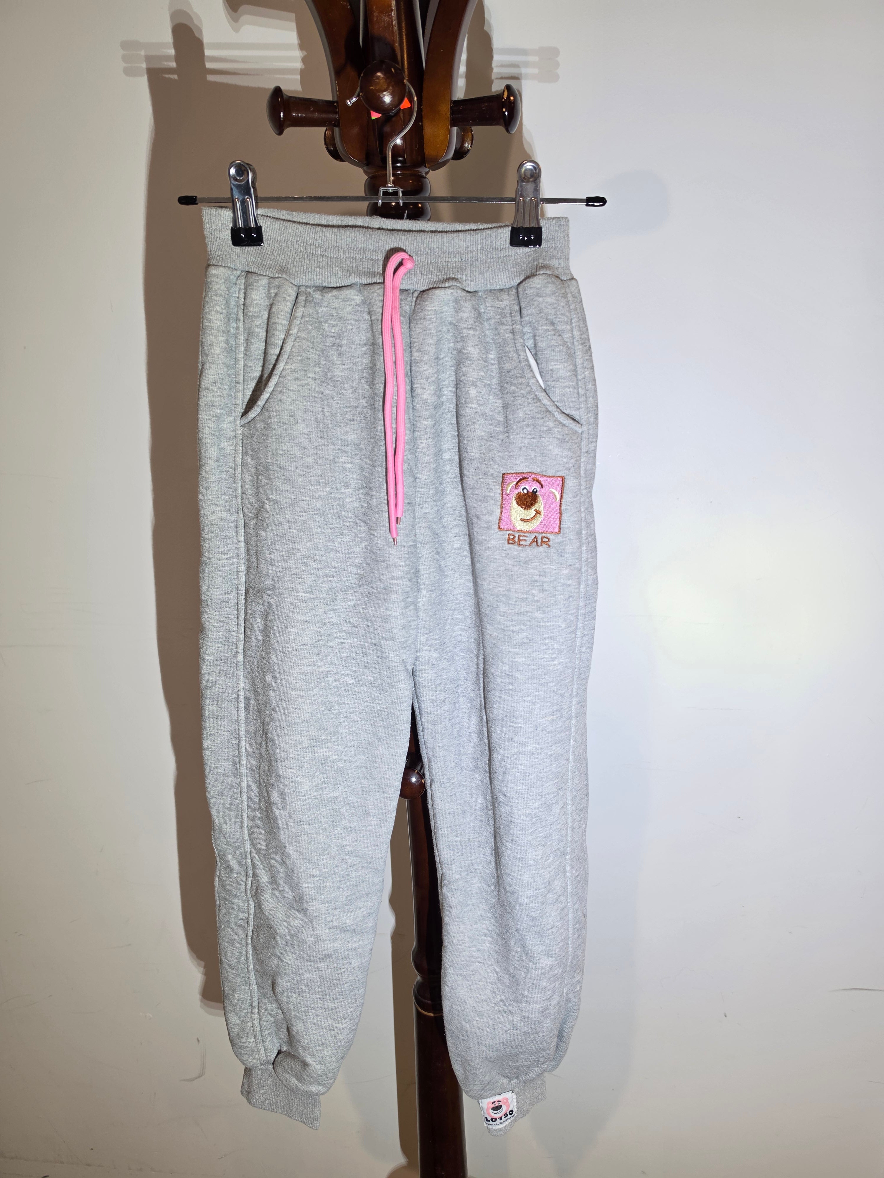Kids Sherpa-Lined Fleece Jogger Pants