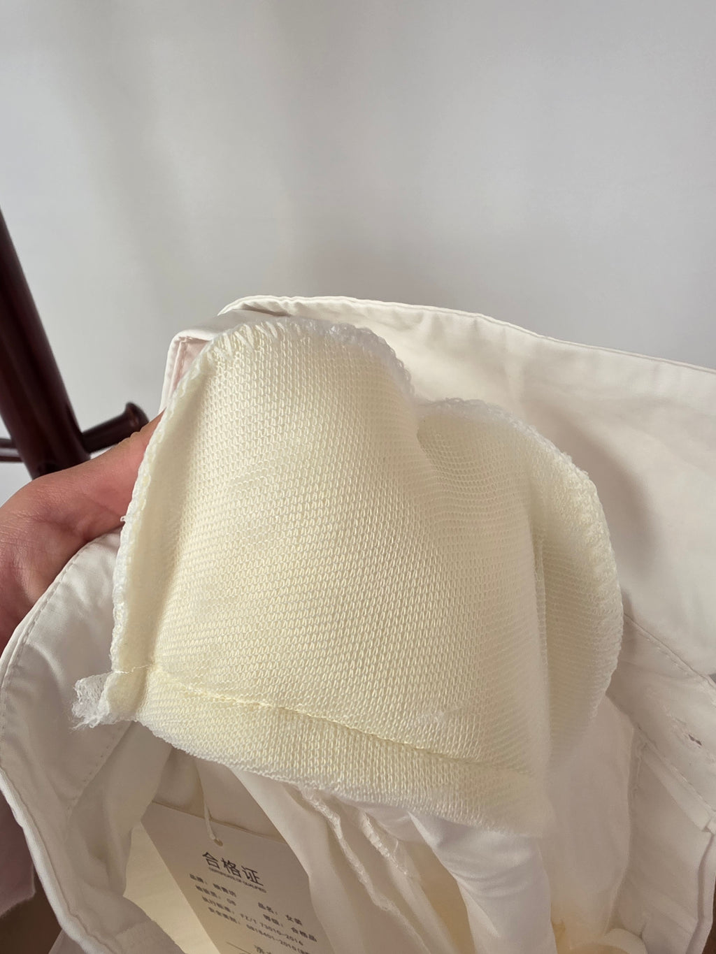 YING QING FANG white garment
