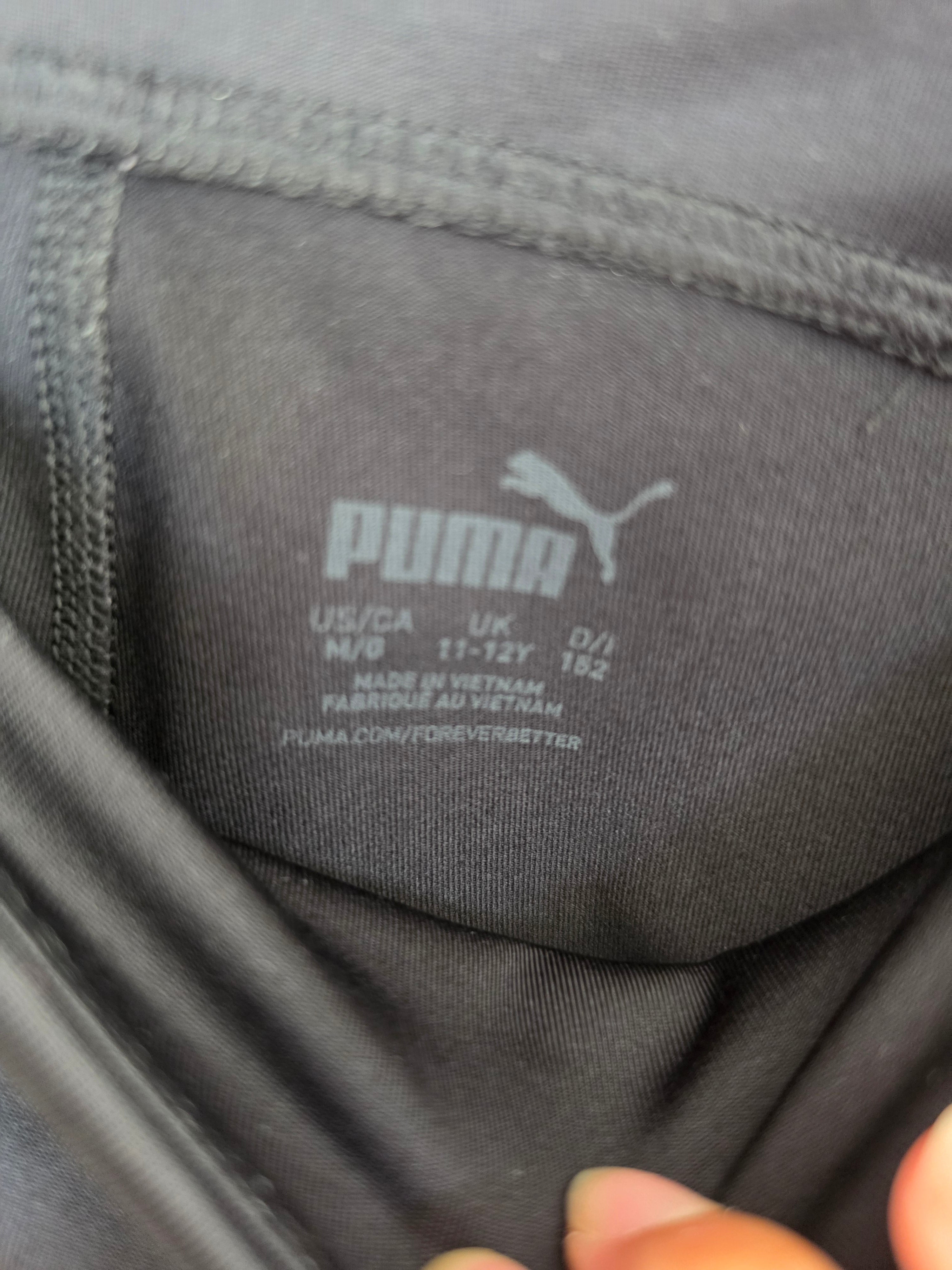 Puma Girls Dark Grey Activewear Leggings