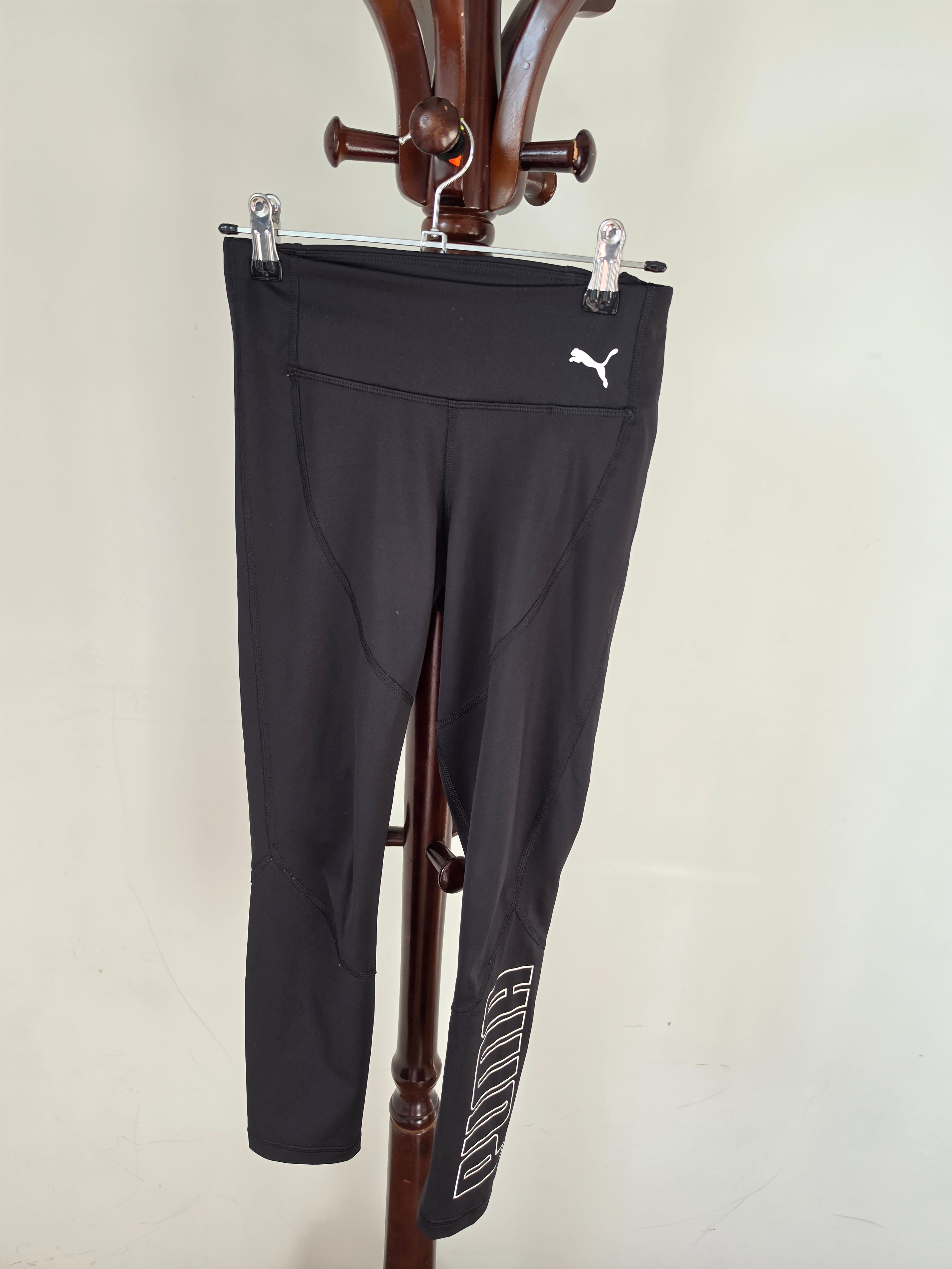 Puma Girls Dark Grey Activewear Leggings
