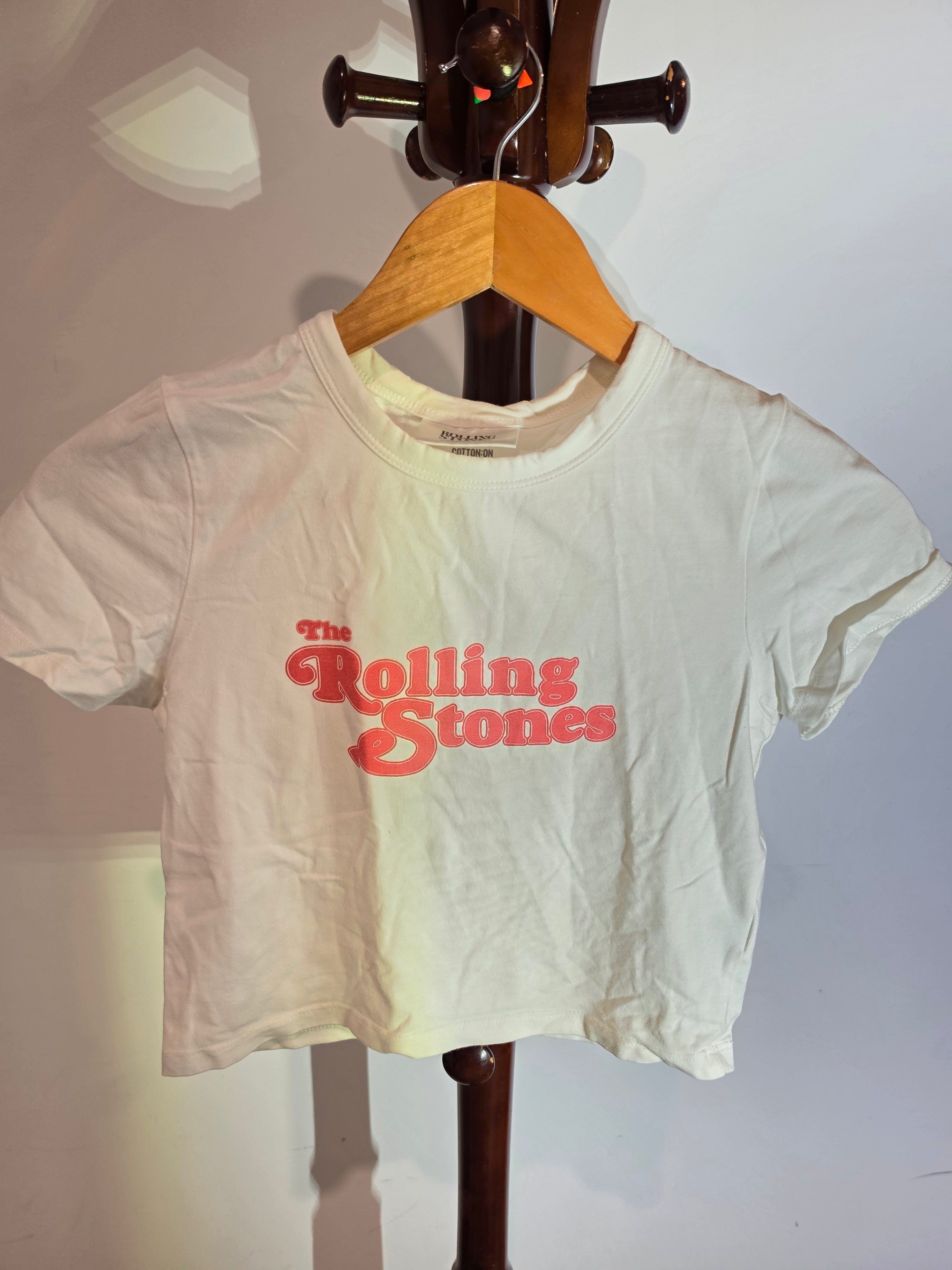 Cotton On The Rolling Stones Graphic crop top