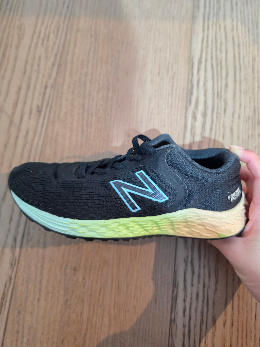 New Balance Kids’ Black Fresh Foam Running Shoes – EUR 32.5